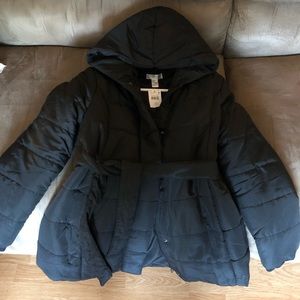 Maternity winter coat
